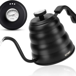 Gooseneck Coffee Kettle with Thermometer Pour Over Kettle for Coffee
